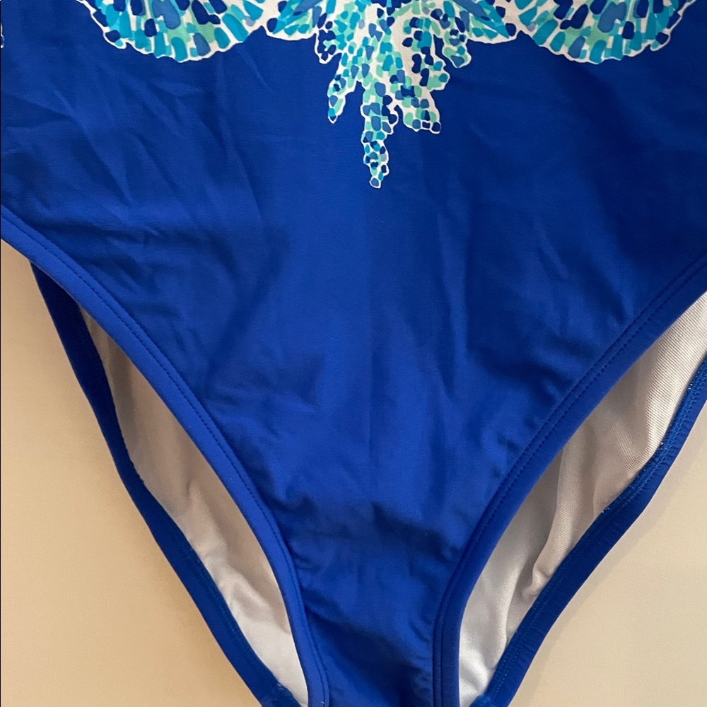 LILLY PULITZER One piece Suit Swimwear 8 EUC - Picture 4 of 8